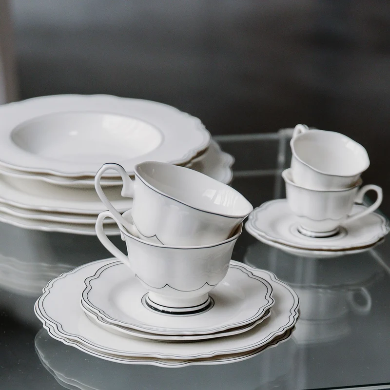 Odette Plat bord 28 cm | 2 Delig