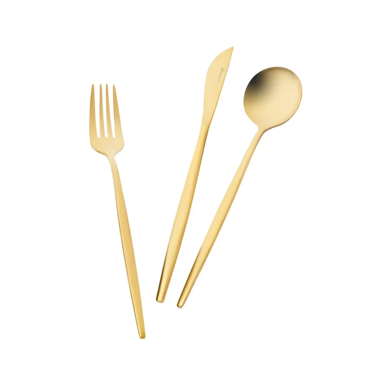 Karaca Orion Matt Gold Bestekset 30 Delig | 6 Persoons
