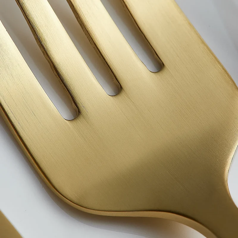 Karaca Orion Matt Gold Bestekset 30 Delig | 6 Persoons