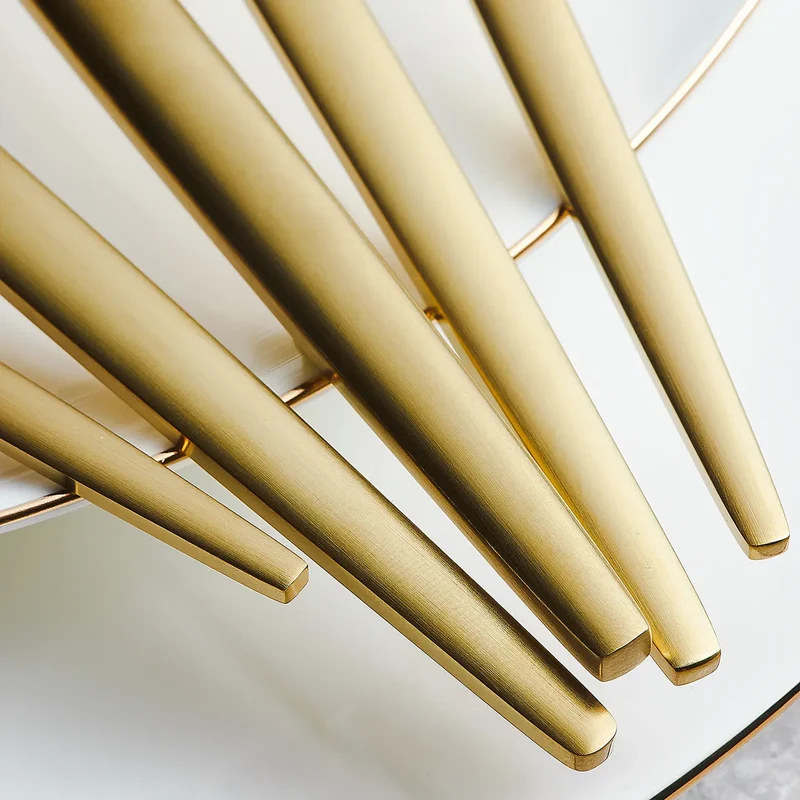 Karaca Orion Matt Gold Bestekset 30 Delig | 6 Persoons