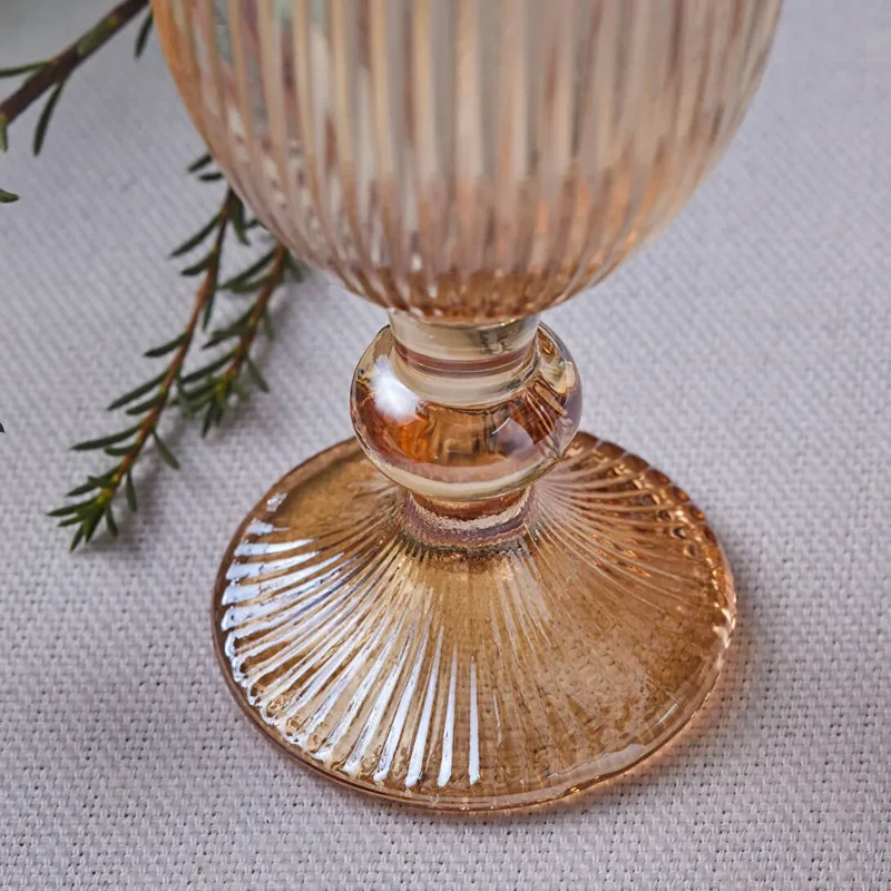 Karaca Rocca Borrelglas | 6 delig Gold