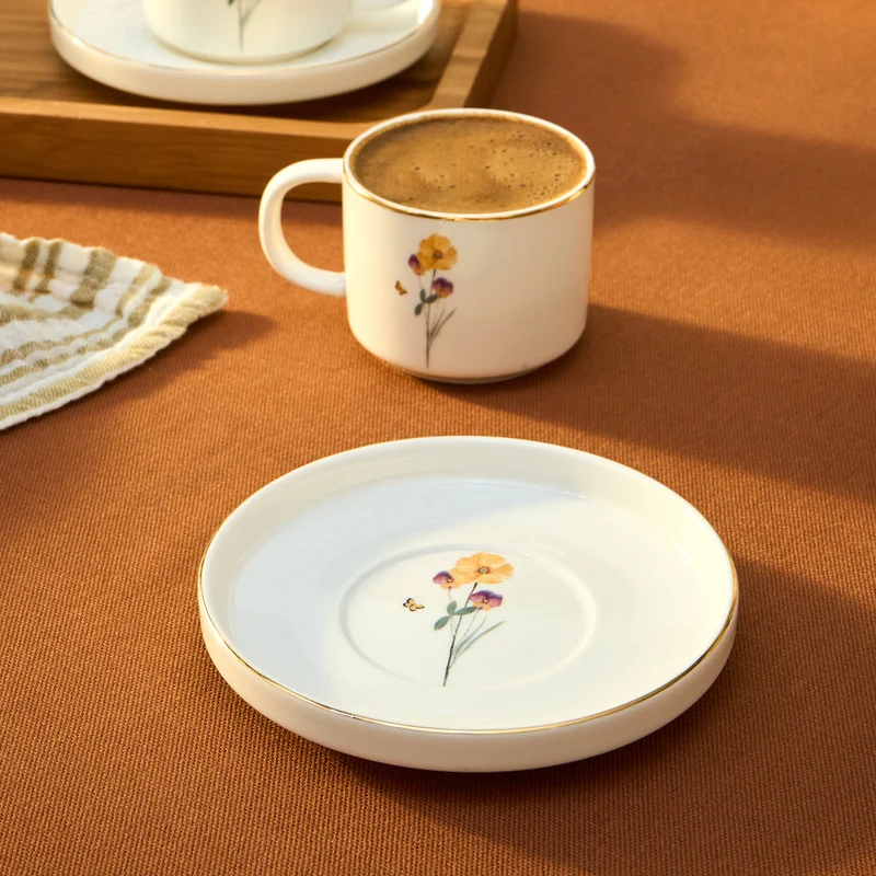 Karaca Valencia Espressoset 12 Delig | 6 Persoons