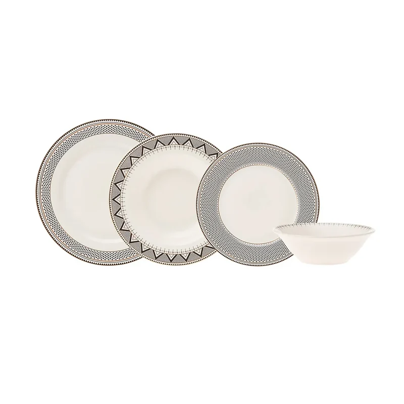 Karaca Globe Serviesset 24 Delig | 6 Persoons