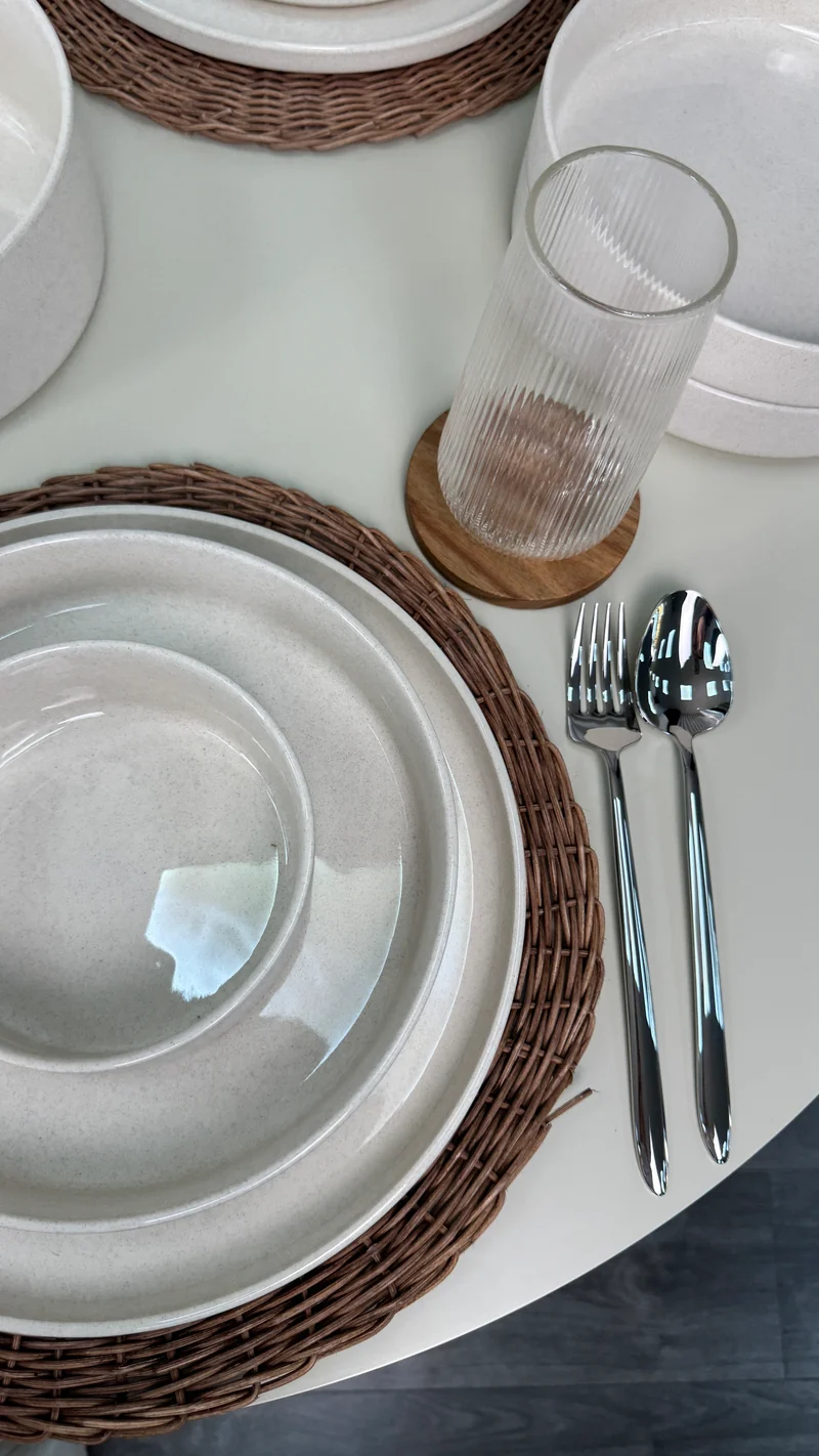 Granit Serviesset 25 Delig | 6 Persoons
