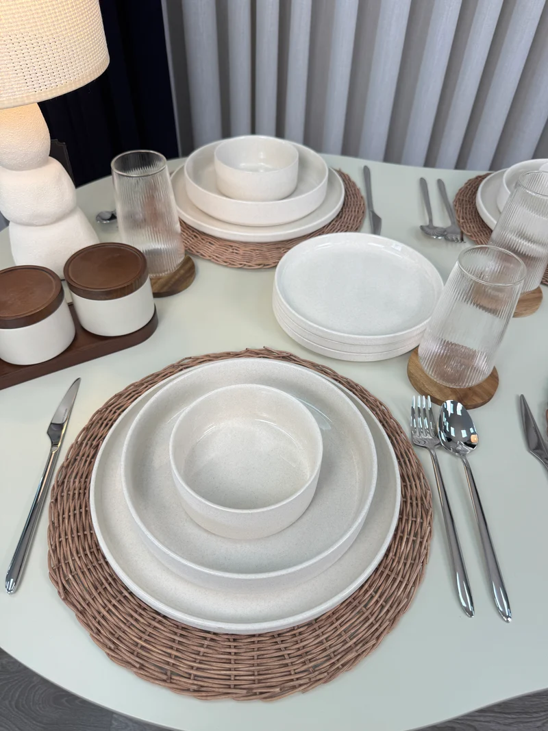 Granit Serviesset 25 Delig | 6 Persoons