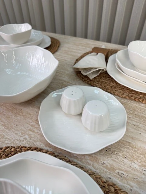 Linea Serviesset 27 Delig | 6 Persoons Wit - Cermico