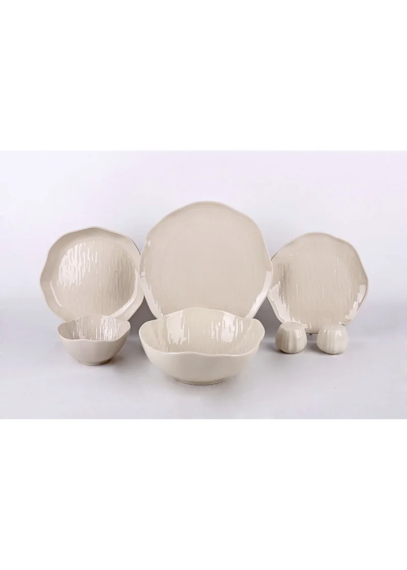 Linea Serviesset 27 Delig | 6 Persoons Beige - Cermico