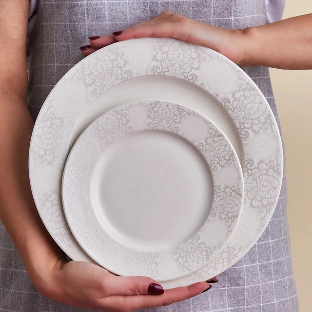 Karaca Forever Bone China New Olio Serviesset 53-delig | 12 Persoons