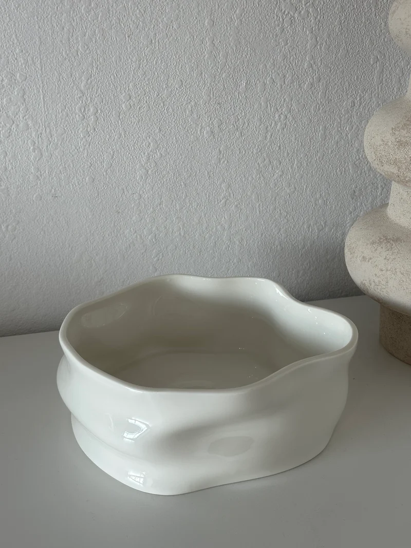Zirconia / Nordic Wit Schaal | 1 Stuk