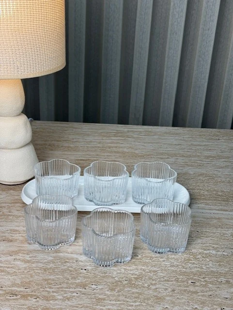 Daisy Schalen Set | 6 Delig
