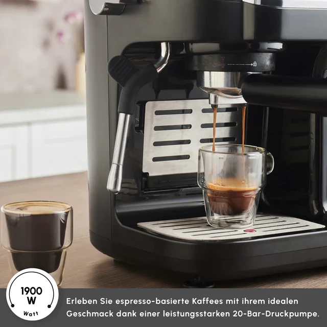 Karaca Hatır Perfetto Espresso- en Turkse Koffiemachine INOX - GRATIS ESPRESSO SET