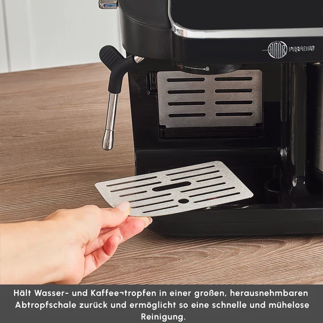 Karaca Hatır Perfetto Espresso- en Turkse Koffiemachine INOX - GRATIS ESPRESSO SET