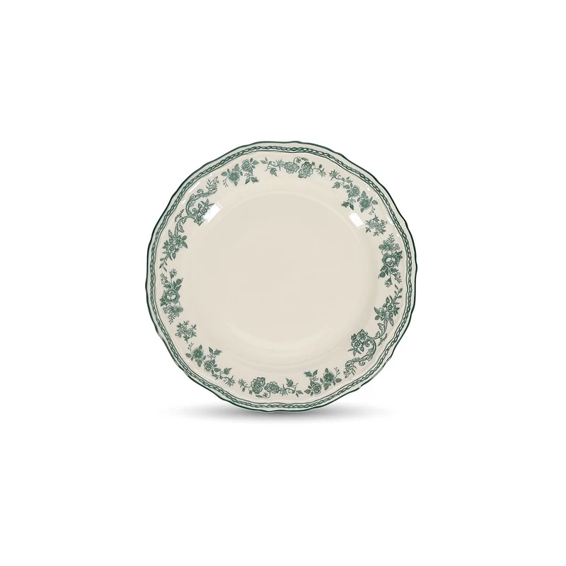 PLAT BORD 21,5CM GREEN CYRIL