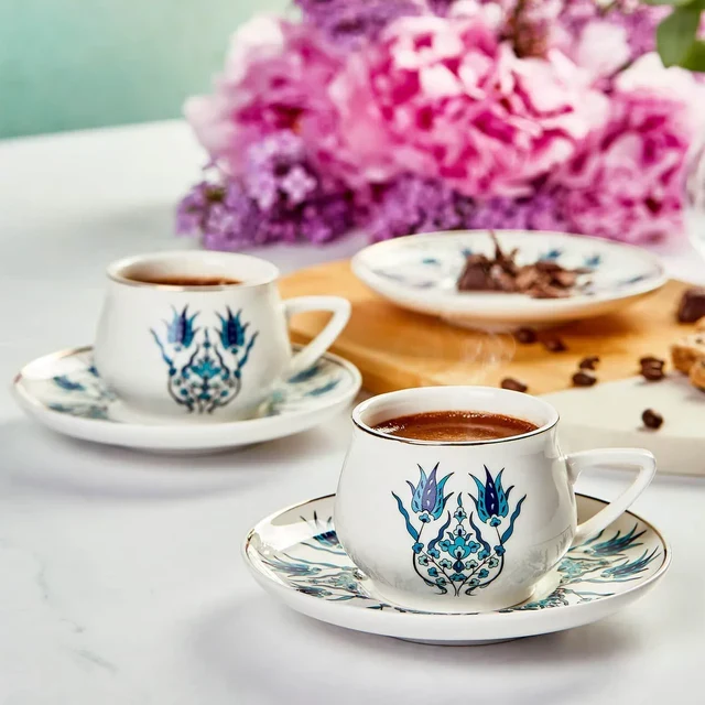 Karaca İznik Espressoset 12 Delig | 6 Persoons