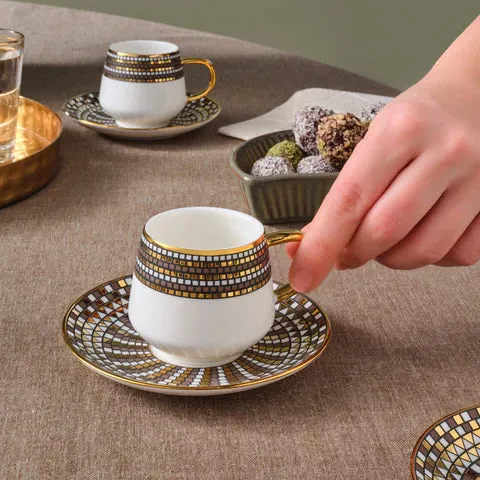 Karaca Belgin Espressoset 12 delig | 6-persoons