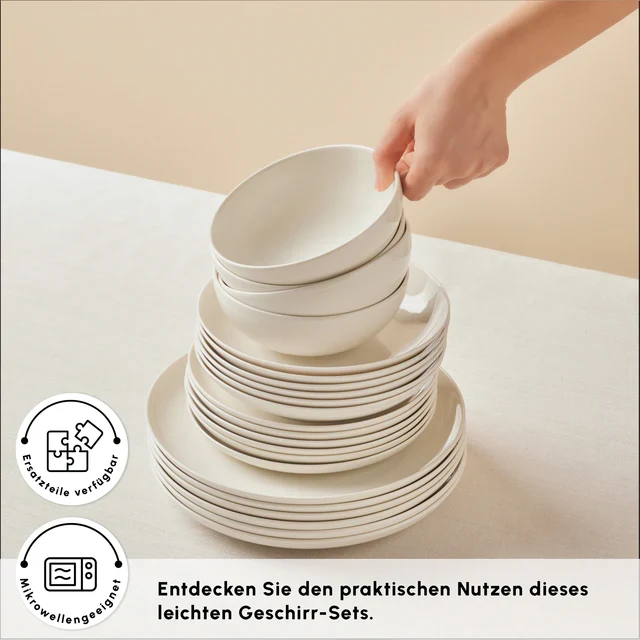 Karaca Remi Serviesset 24 Delig | 6 Persoons