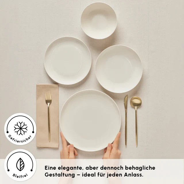 Karaca Remi Serviesset 24 Delig | 6 Persoons