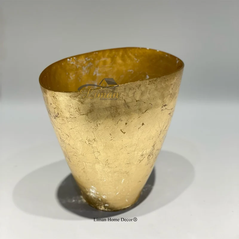 Bricard Murano Vaas Goud -M-