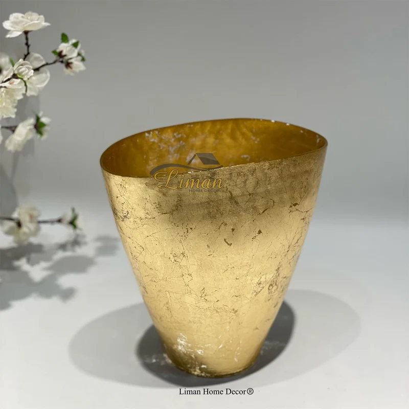 Bricard Murano Vaas Goud -S-