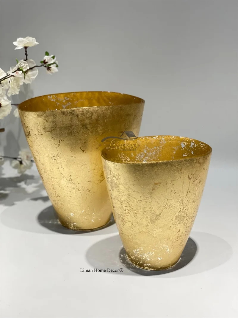 Bricard Murano Vaas Goud -S-