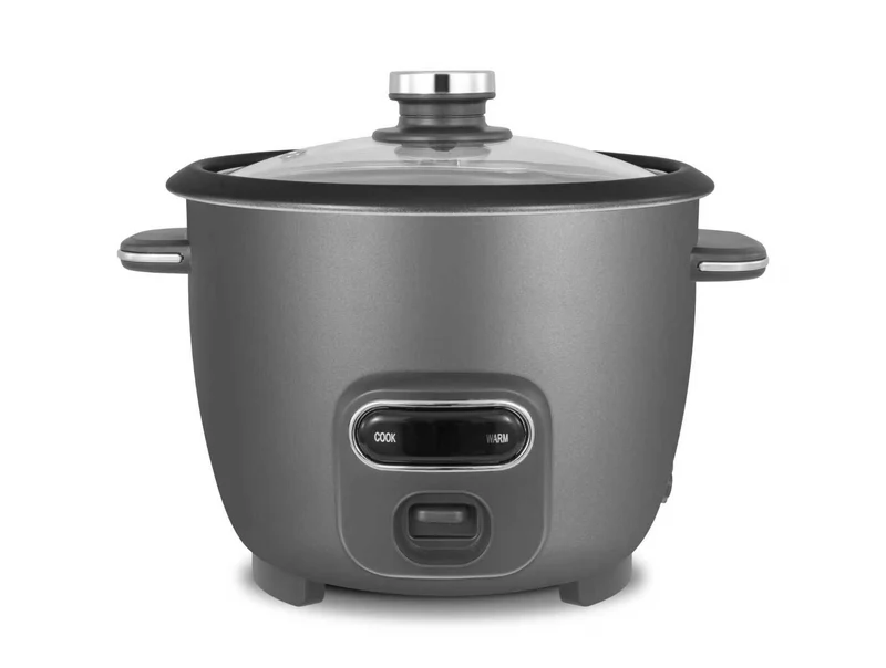 Bavary Rijstkoker- 2.8 Liter - Inclusief maatbeker en lepel - 1000W - Droogkookbeveiliging - Anti-aanbaklaag - RVS