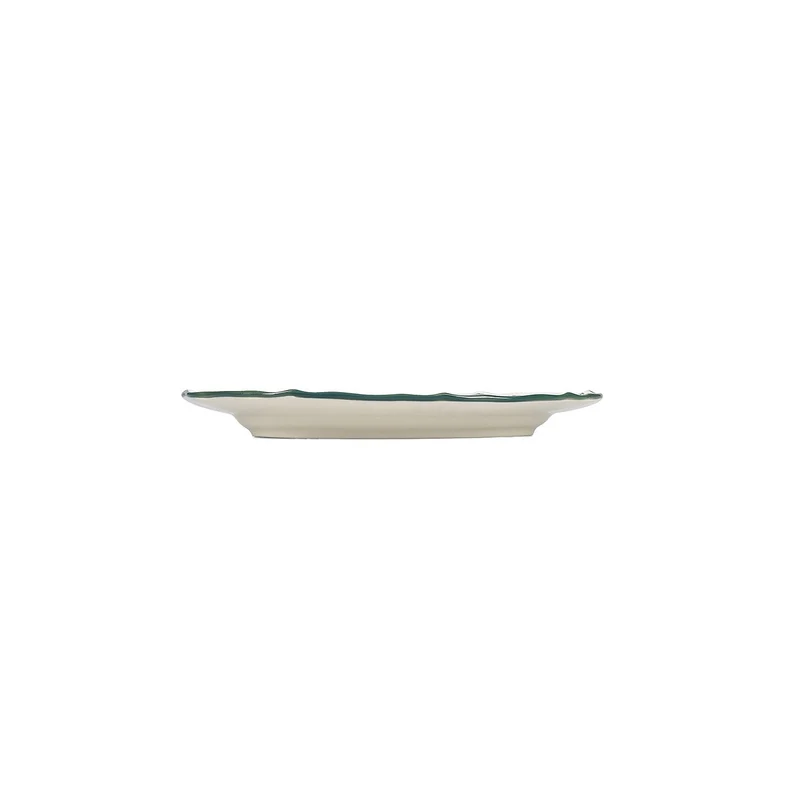 SERVEERSCHAAL 25,5X18CM OVAAL GREEN CYRIL