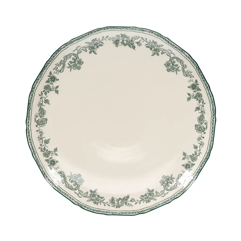 TAARTPLATEAU 32,5XH9CM GREEN CYRIL