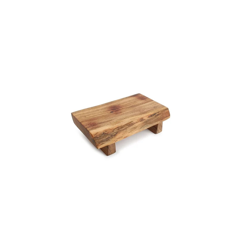 SERVEERPLANK 28X17XH7,5CM HOUT CHOP