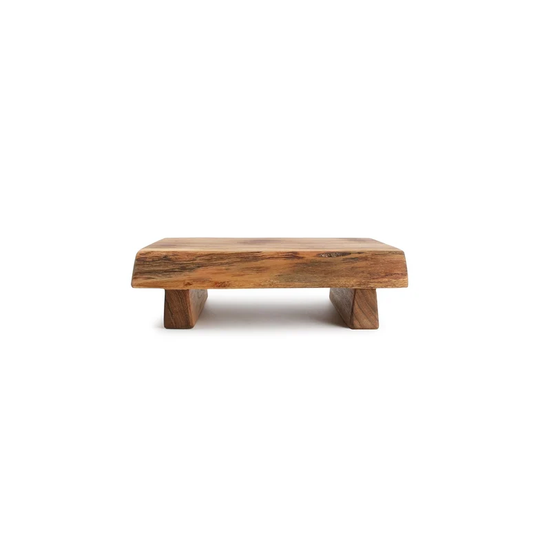 SERVEERPLANK 28X17XH7,5CM HOUT CHOP