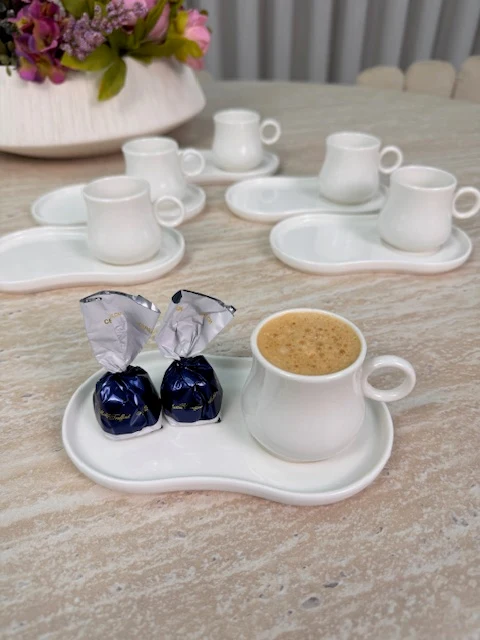 Gondol Espressoset 12 Delig | 6 Persoons