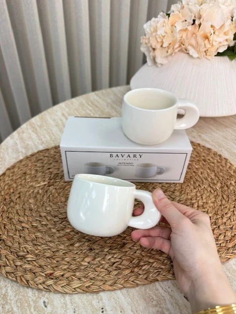 Organisch ( Intenso ) Beker 2 Delig | Beige