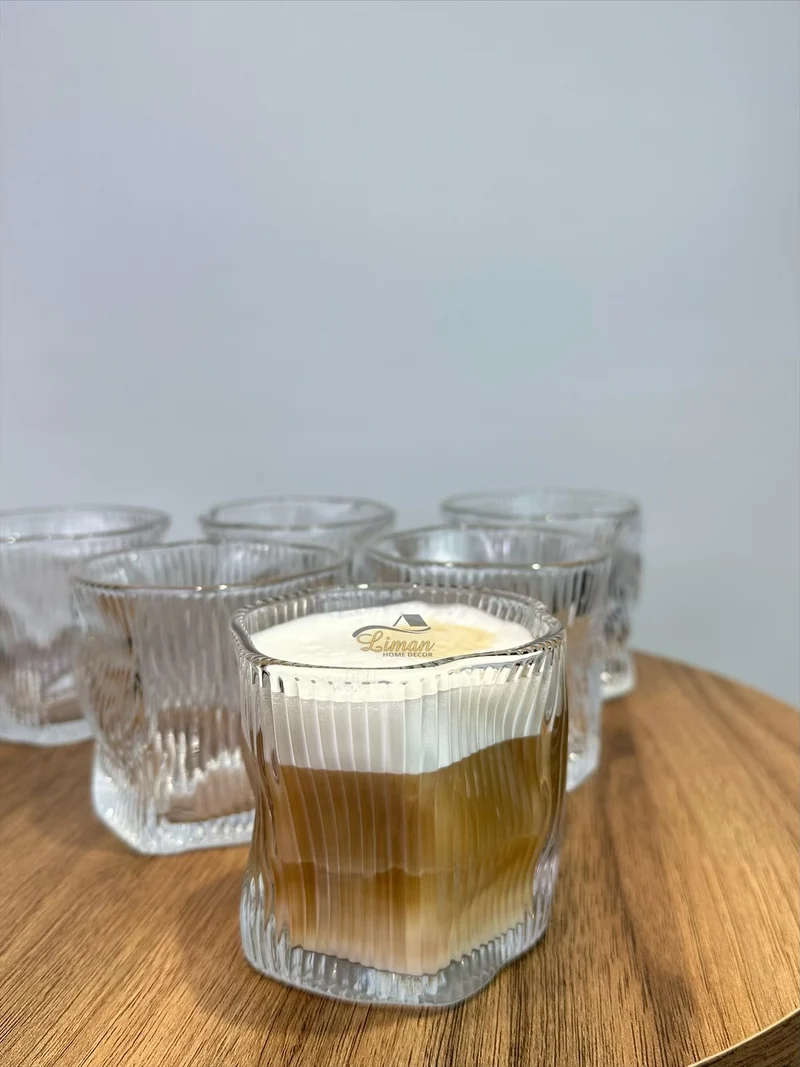 Ripple Zirconia Drinkglazen 200 - 6 Delig ( RONDA )