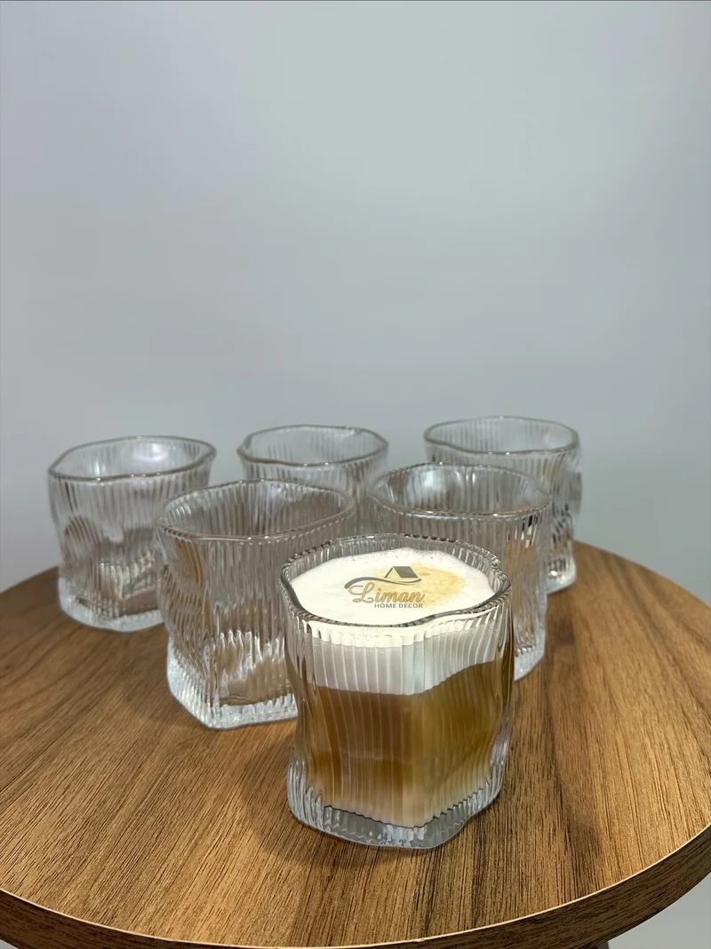 Ripple Zirconia Drinkglazen 200 - 6 Delig ( RONDA )