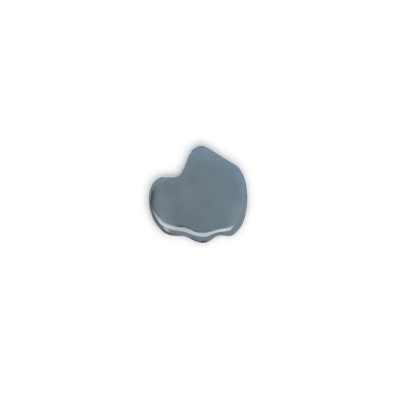 GLASONDERZETTER ORGANISCH ZILVER CHARM - SET/4