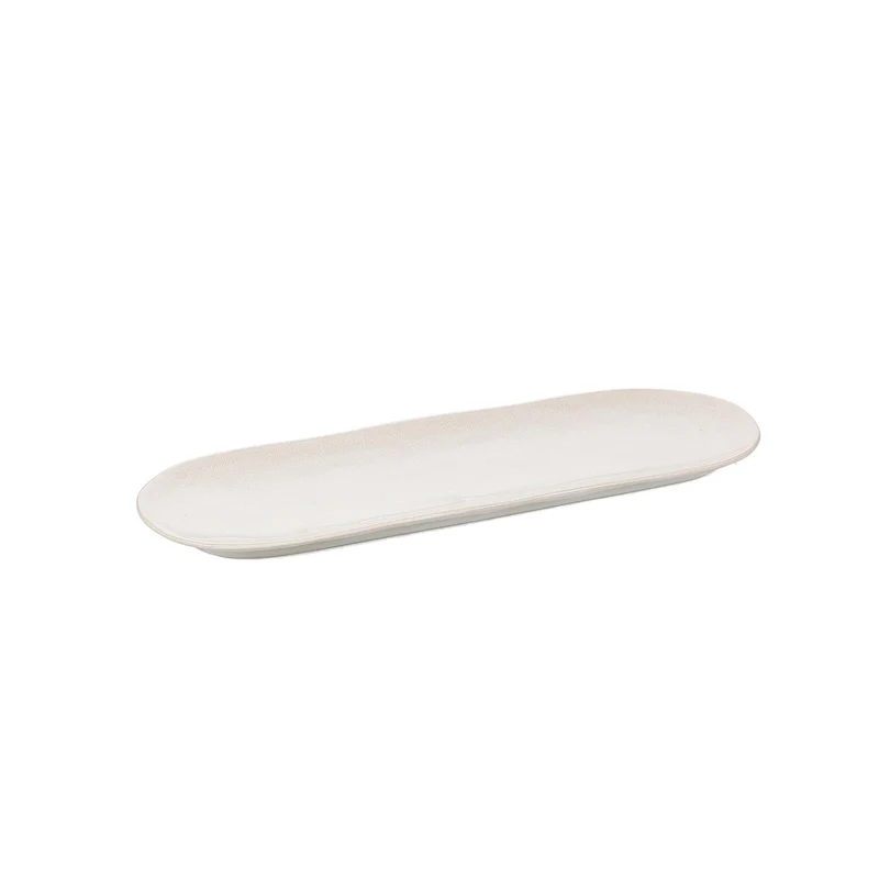 Rocca Serveerschaal 36x12,5cm beige