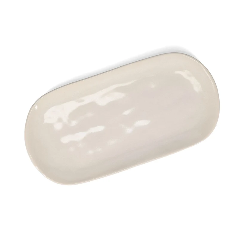 Rocca Serveerschaal 36,5x18cm beige