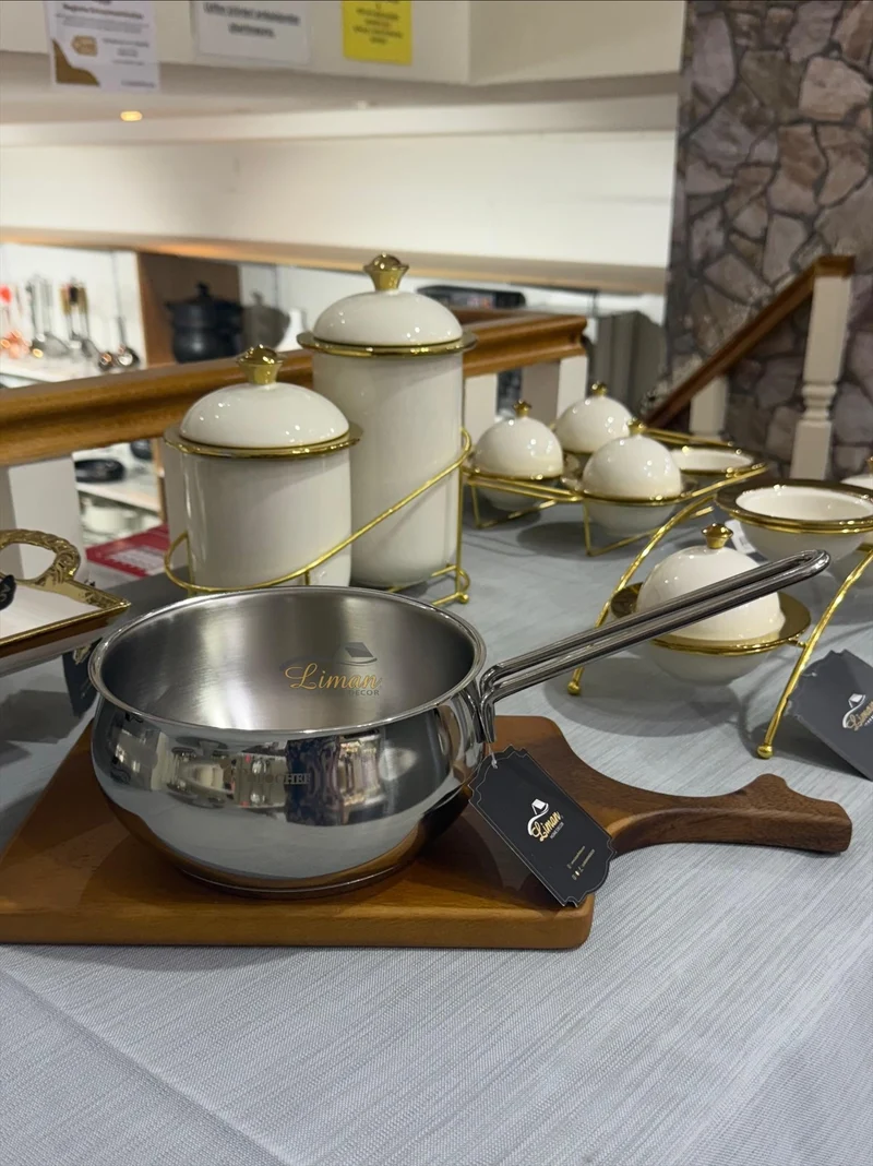 Polochef Proline Melkpan / Steelpan / Sausepan 16 cm