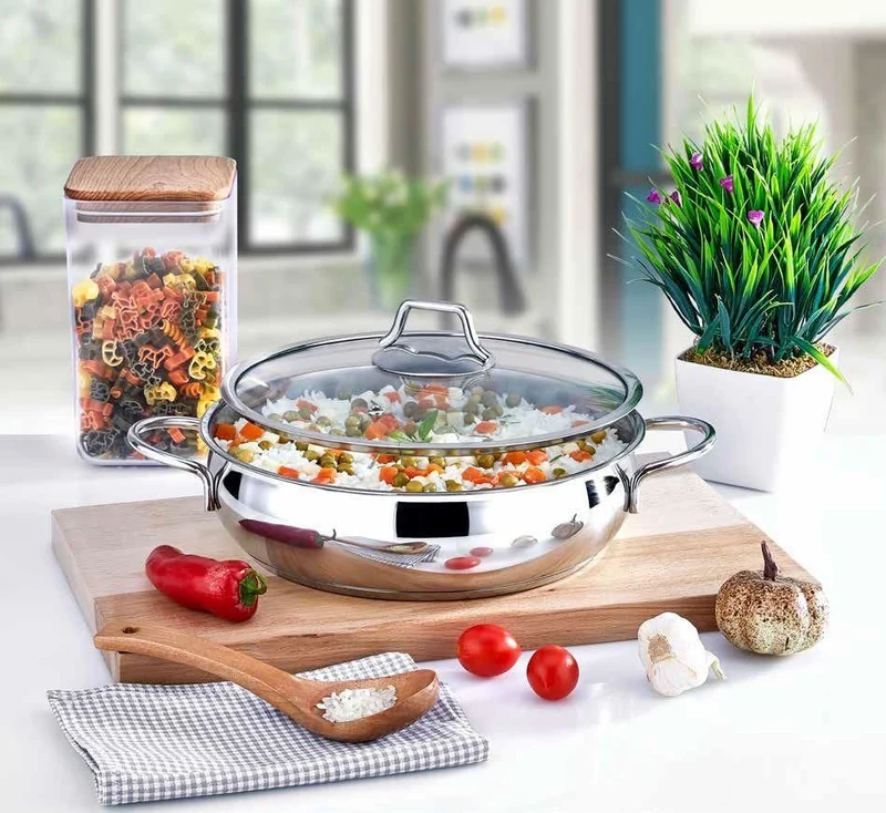 Polochef Proline RVS Braadpan - 26 cm