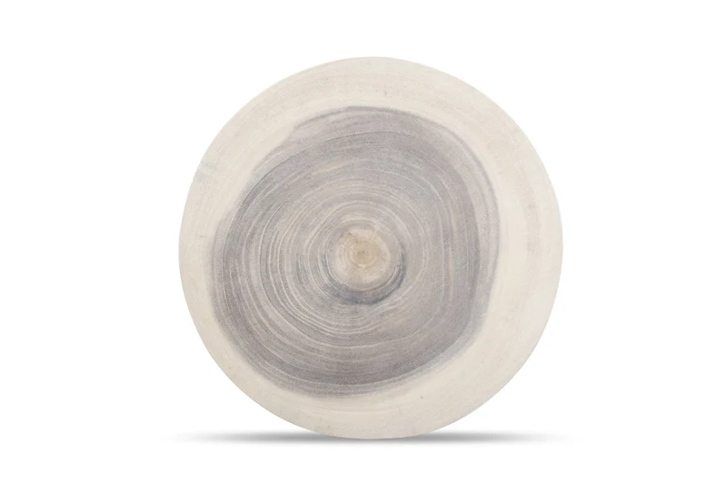 Serveerschaal 28cm hout Pale