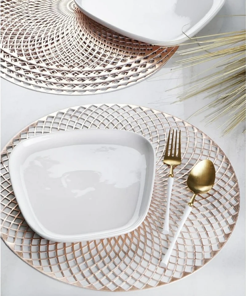 ACR Placemat Rosegold 6 Dlg