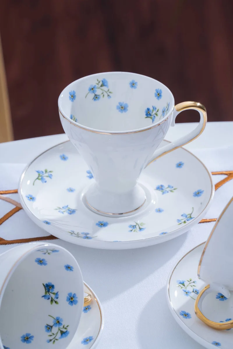 ACR Berry 12 Delig |6 Persoon Espressoset Blauw