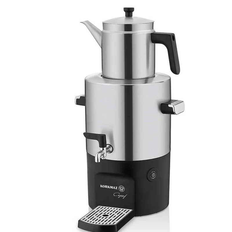 Korkmaz Caysef Semaver Inox Mat