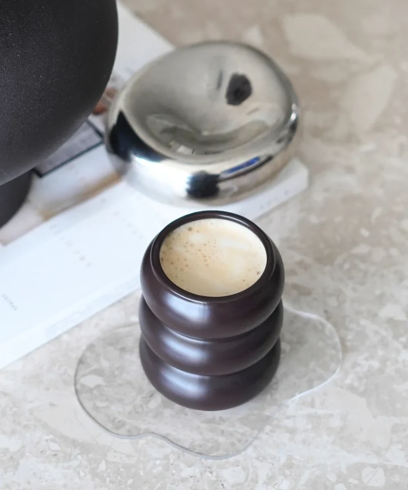 Bobble keramieken Mok Matt Mocha | 2 Delig