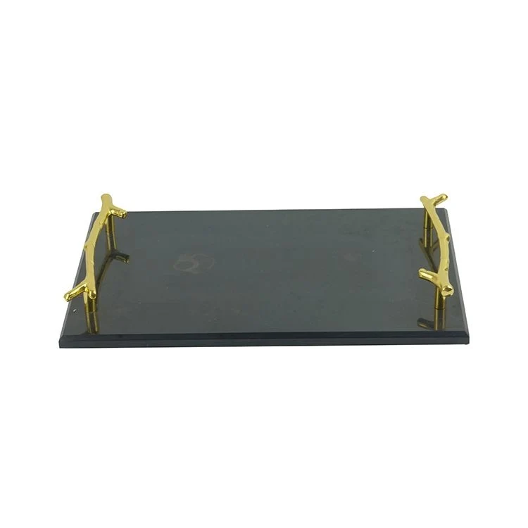 FUGURATO DIENBLAD MARBLE | ZWART - GOUD