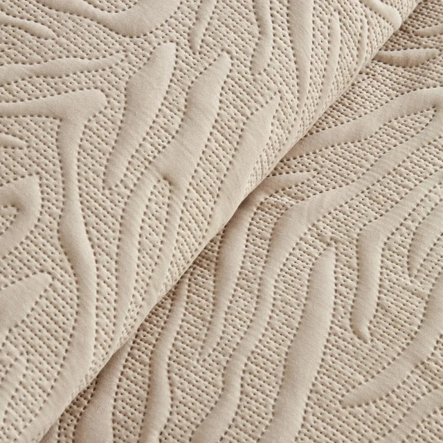 Karaca Home Sonnia Tweepersoons Beddensprei Set Beige