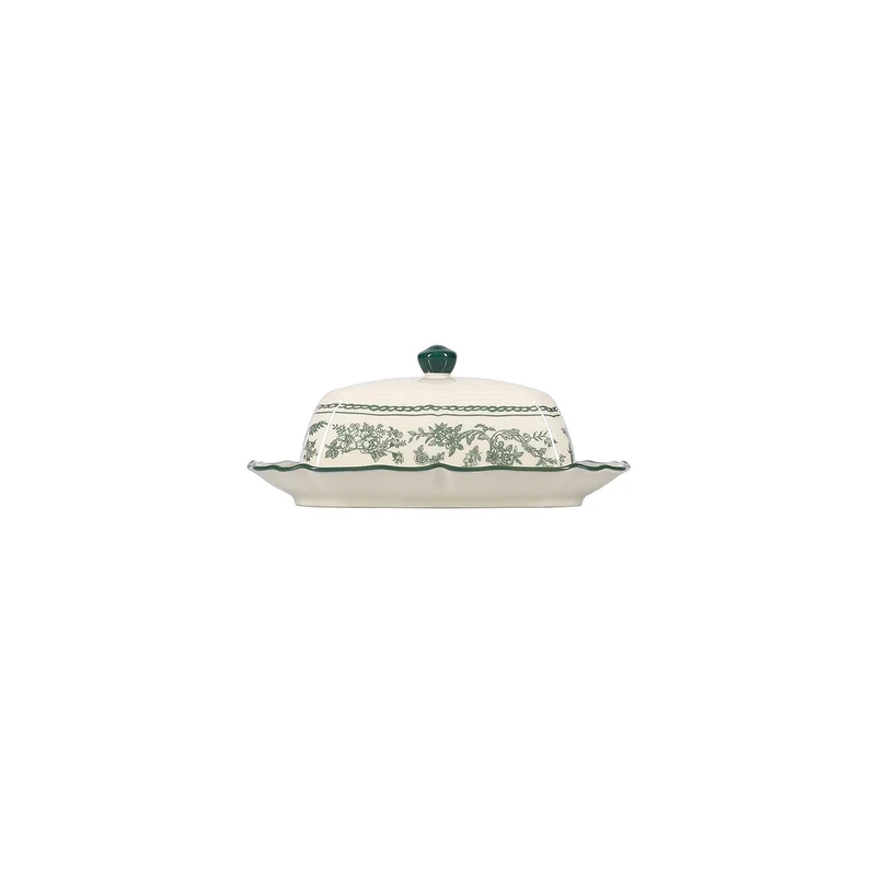 Boterpot 20x14,5xH8,5cm green Cyril
