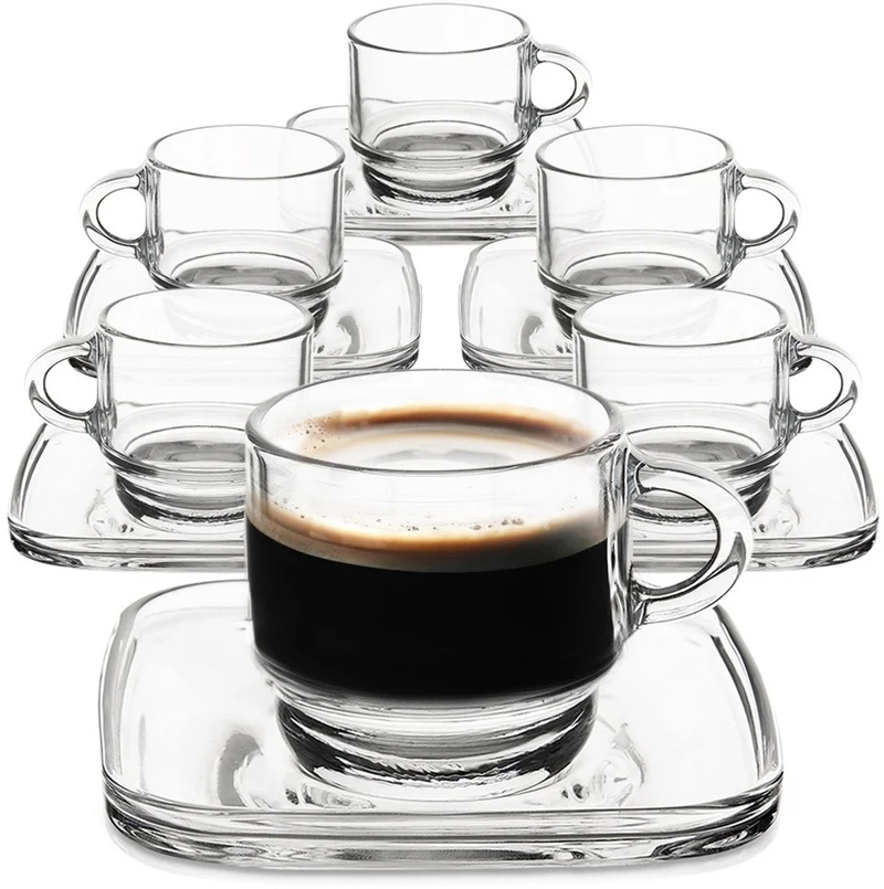 LAV Cozy Espressoset 12 delig | 6 persoons