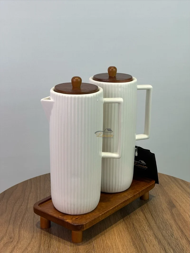 Line Olie & Azijnset met Acacia Stand