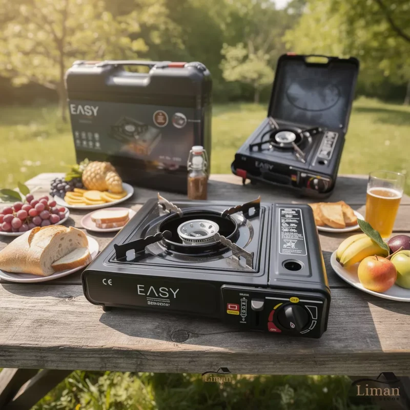 Mobiele Gaskookstel - Camping kooktoestel - Picknick gasfornuis - Noodpakket gas