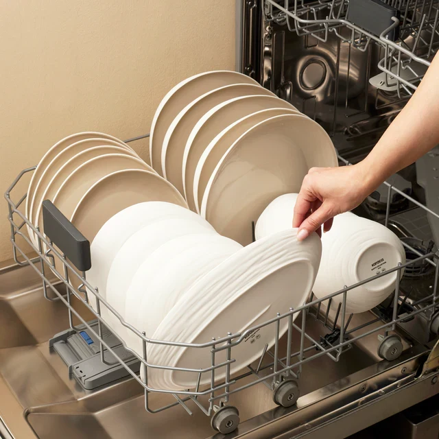 Karaca Earth Collection Rise 55-delige 12-persoons Serviesset, Cream ( ALLEEN AFHALEN )